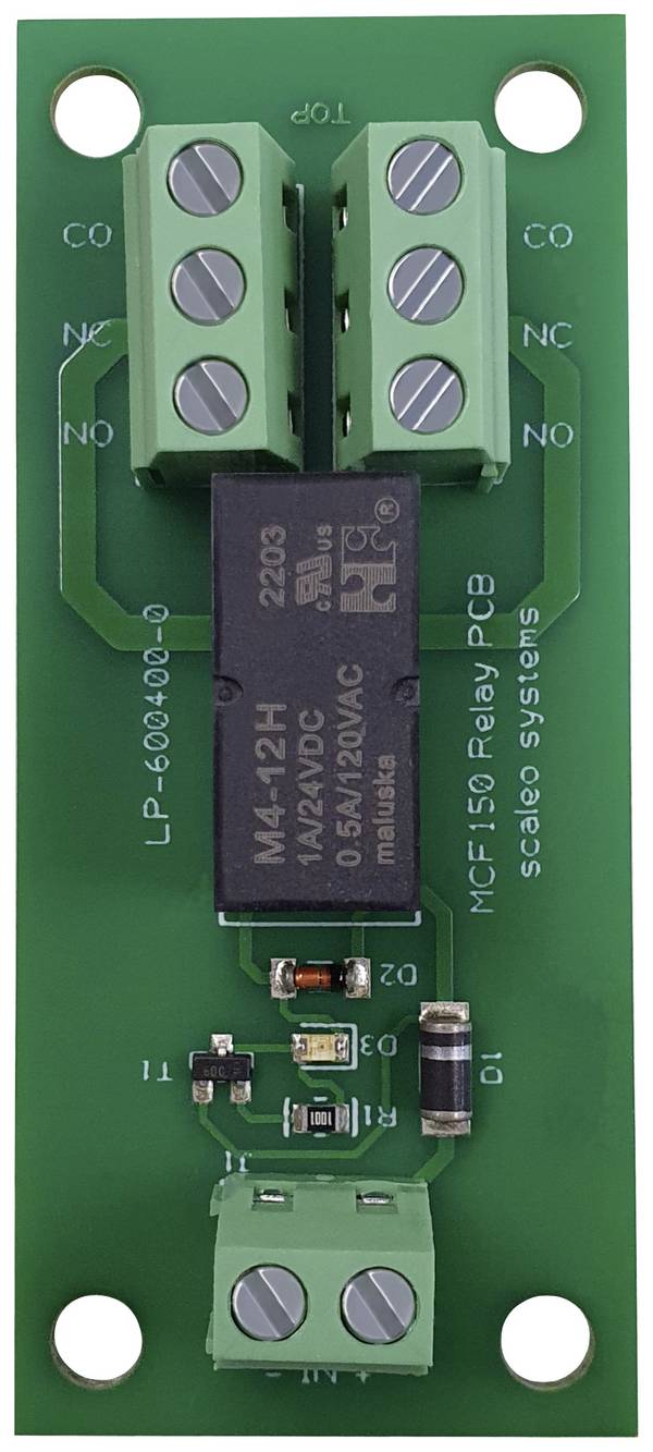 scaleo systems Relay card 1 pc(s) VV-600401-0-C 2 change-overs 12 V DC