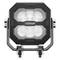 A square LED work light with six round luminaires, suitable for use in various lighting situations.