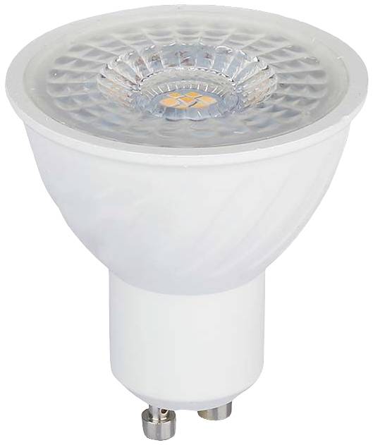 V-TAC 21199 LED (monochrome) EEC F (A - G) GU10 Reflector bulb 6.00 W = 60 W Daylight white (Ø x H) 50 mm x 55 mm 1 pc(s)