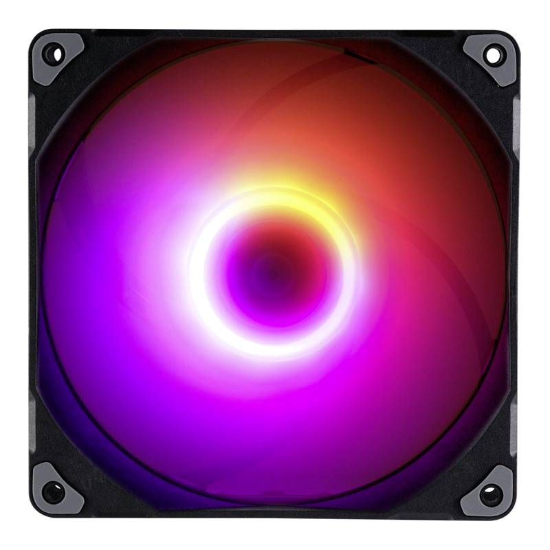 Phanteks M25 PWM D-RGB Fan 140 mm PC fan Black (W x H x D) 140 x 140 x 25 mm-1