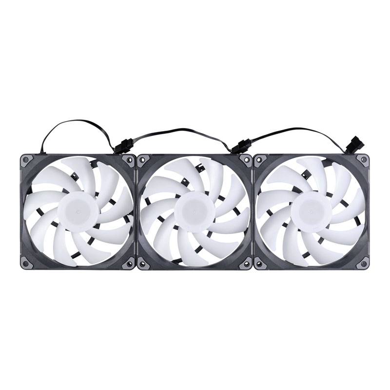 Phanteks M25 PWM D-RGB Fan 140 mm PC fan Black (W x H x D) 140 x 140 x 25 mm-7