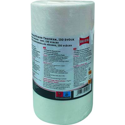 Ballistol Roll with 130 dry cloths 25098 1 pc(s)