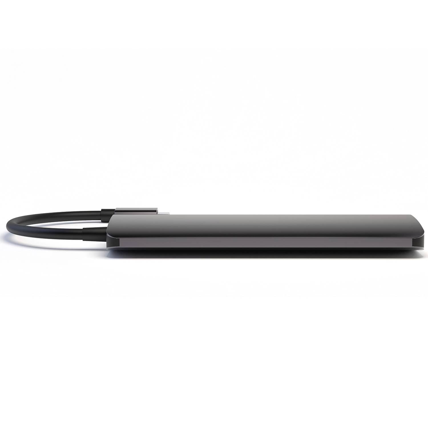 4Smarts 468782 USB hub HDMI™, microSD, SD, USB A (USB 3.0), USB C® Spaceship grey 468782-3