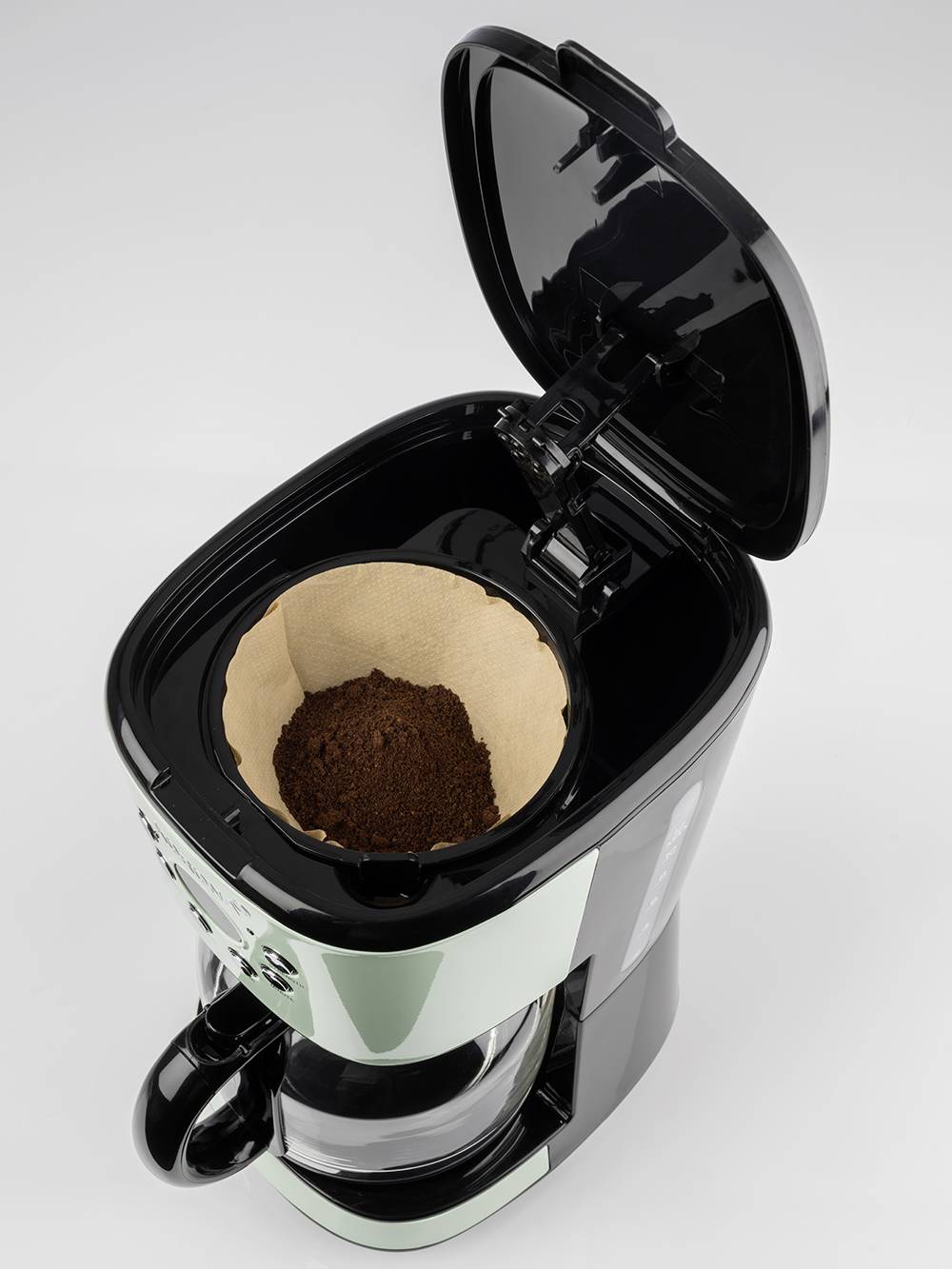 Korona 10665 Coffee maker Mint Cup volume=12 Display, Timer