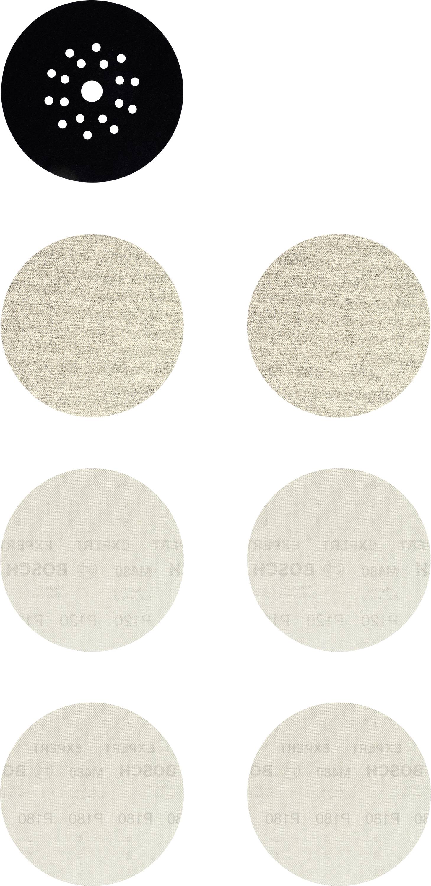 Bosch Accessories 2608901667 Drywall sander mesh sanding disc Grit size 80, 120, 180 (Ø) 225 mm 1 Set