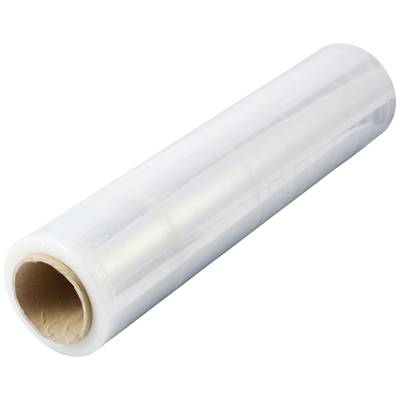 TRU COMPONENTS TC-11197520 Stretch wrap Transparent (L x W) 200 m x 500 mm 1 pc(s)