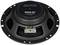 Round loudspeaker by Crunch, model DSX6.2C, with a power output of 100 watts RMS and 400 watts maximum, 4 ohm impedance.