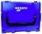 Blue toolbox with a black handle and the brand name 'GESIPA' printed on top in white.