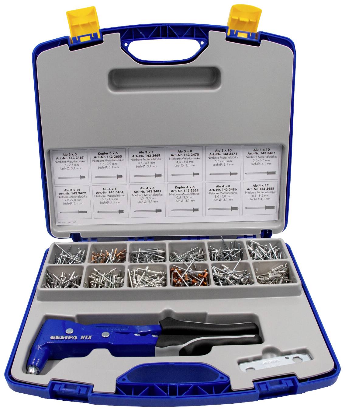 Gesipa 1435457 Riveter set 340 mm