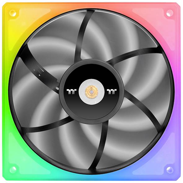 Thermaltake CL-F136-PL14SW-A PC fan Transparent, RGB (W x H x D