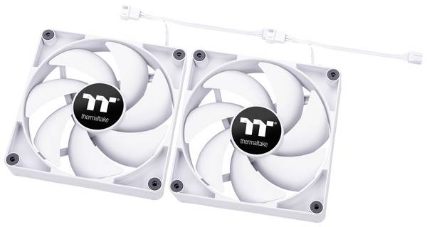 Thermaltake CL-F152-PL14WT-A PC fan White (W x H x D) 140 x 140 x 25 mm
