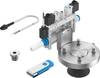 FESTO Vacuum gripper OVEL-10-H-15-PQ-VM7-UA-C-A-V1V-H3-RA1 8121043 24 V DC G 1/4 Nominal width (details) 0.95 mm Enclosure material Aluminium wrought alloy Sealant HNBR, NBR OFF/NC
