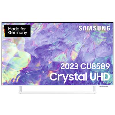 Samsung GU43CU8589UXZG LED TV 108 cm 43 inch EEC G (A - G) CI+, DVB-C, DVB-S2, DVB-T2 HD, UHD, Wi-Fi, Smart TV White