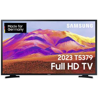 Image of Samsung GU32T5379CDXZG LED TV 80 cm 32 inch EEC F (A - G) DVB-C, DVB-S2, DVB-T2, CI+, Full HD, Smart TV, Wi-Fi Night black
