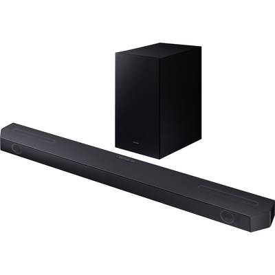 Image of Samsung HW-Q610GC/ZG Surround system Black Bluetooth, Dolby Atmos, incl. cordless subwoofer, Wall brackets, USB