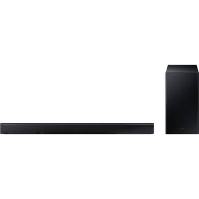 Image of Samsung HW-C440G/ZG Soundbar Black Bluetooth, incl. cordless subwoofer, USB, Wall brackets