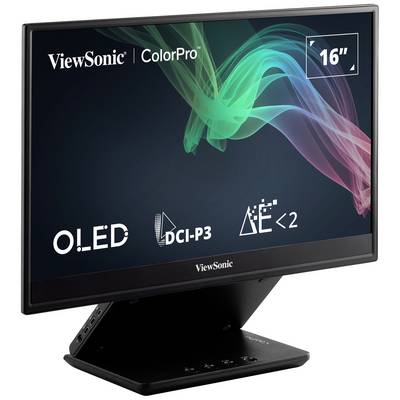 Viewsonic VP16-OLED Portable monitor EEC B (A - G) 40.6 cm (16 inch) 1920 x 1080 p 16:9 1 ms Micro HDMI™, USB C® OLED-2