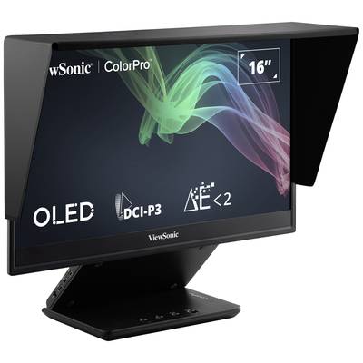 Viewsonic VP16-OLED Portable monitor EEC B (A - G) 40.6 cm (16 inch) 1920 x 1080 p 16:9 1 ms Micro HDMI™, USB C® OLED-9