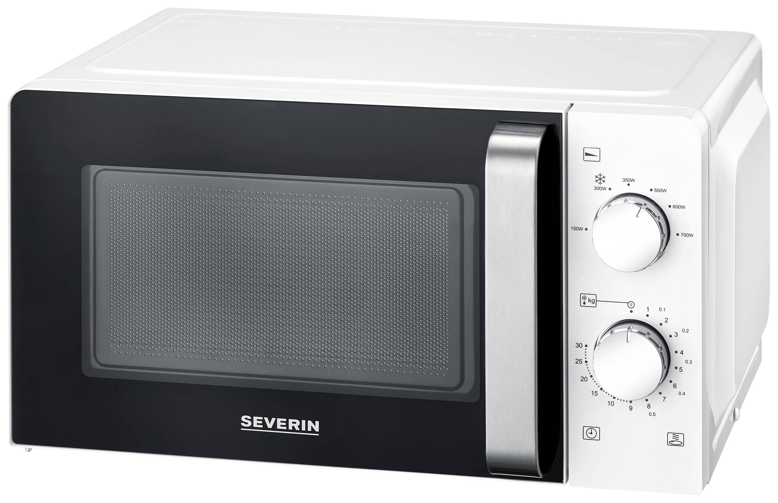 Severin MW 7885 Microwave White, Black 700 W Timer function