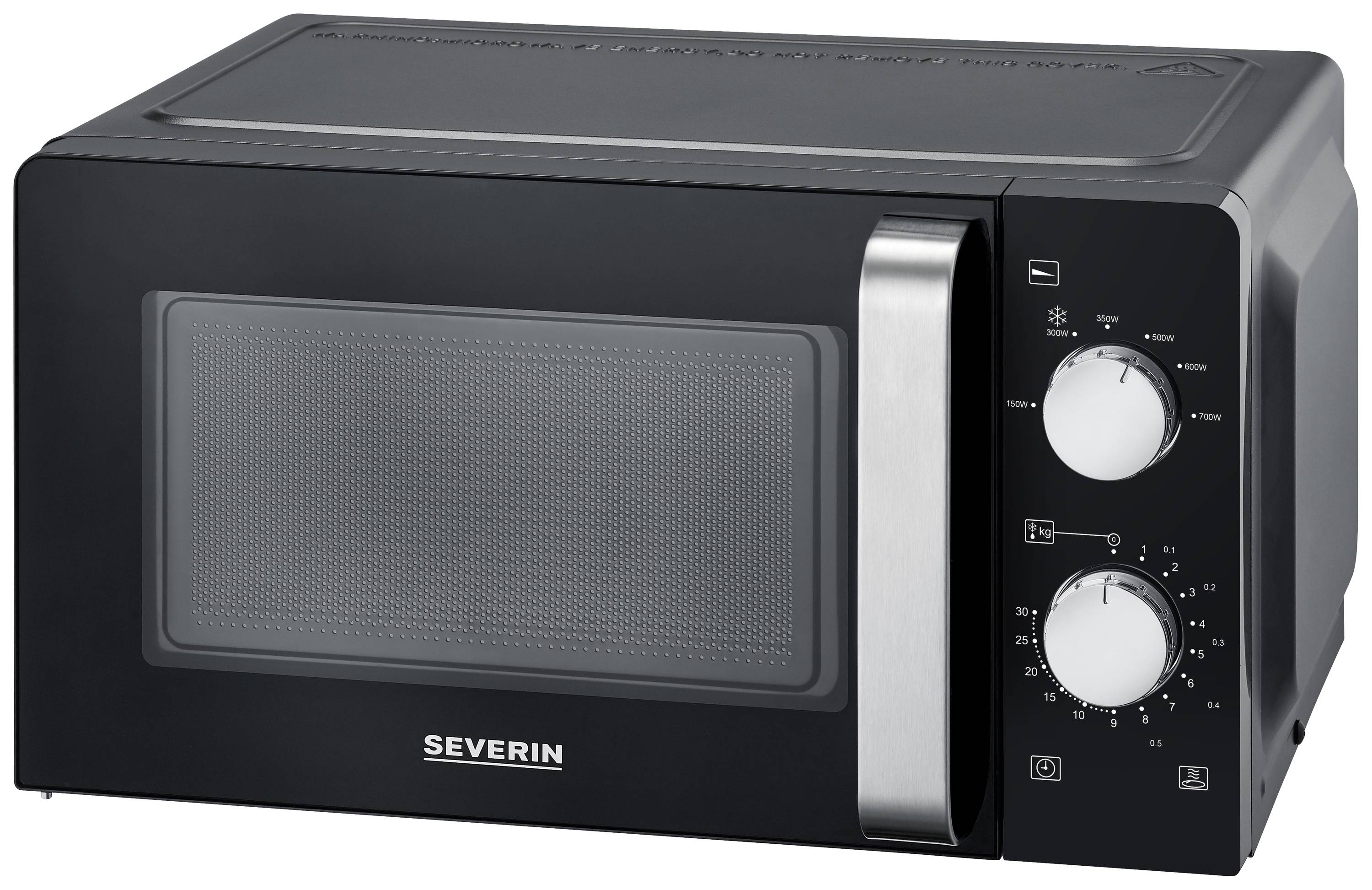 Severin MW 7886 Microwave Black 700 W Timer function