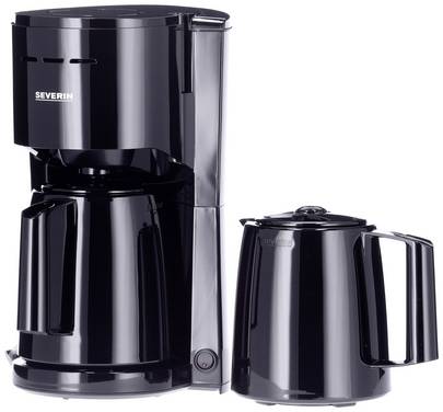 Severin KA 9307 Coffee maker Black Cup volume=8 Thermal jug