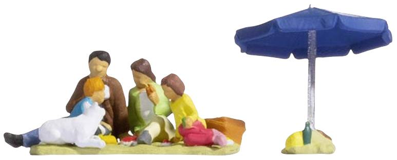 NOCH H0 Family at picnic 15599 Assembled