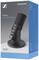 'Black Sennheiser USB microphone, suitable for podcasting and streaming, shown in original packaging.'