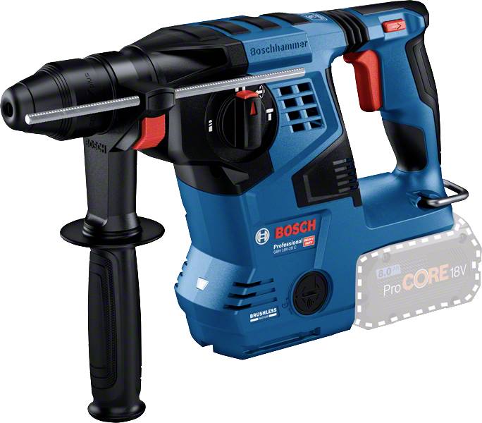 Bosch Professional GBH 18V-28 C solo SDS-Plus-Cordless hammer drill 18 V Li-ion w/o battery, w/o charger