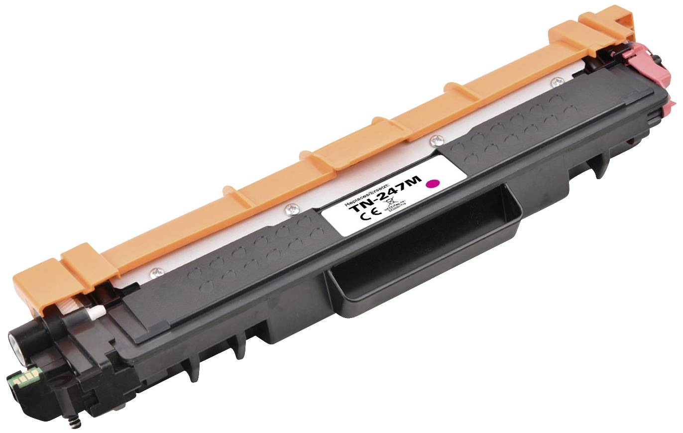 Magenta Toner Cartridge for Brother Printer, Model TN-247M. Suitable for use in specific printer models for high-quality prints.