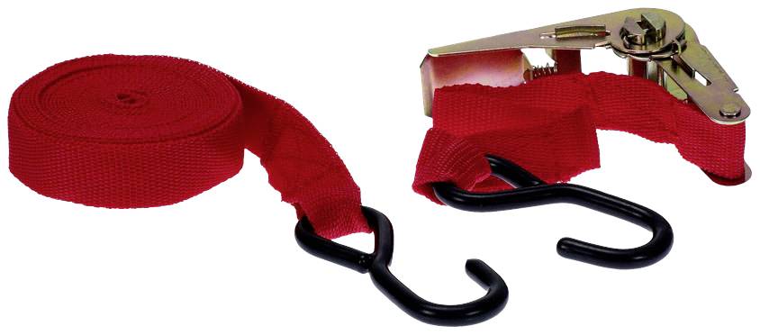 HP Autozubehoer 12350 Double strap Low lashing capacity (single/direct)=250 daN (L x W x H) 350 x 3.5 x 5 cm Ratchet EN 12195-2
