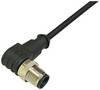 BKL Electronic 2702035 Sensor/actuator cable M12 Plug, right angle 10 m No. of pins (RJ): 4.5 1 pc(s) Piece