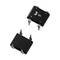 Two black electronic components in a DIL package with four pins. One shows the inscription 'DIL', the other is unlabelled.