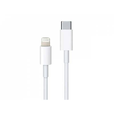 Image of REEKIN Apple iPad/iPhone/iPod Cable [1x USB-C® - 1x Lightning] 1 m White