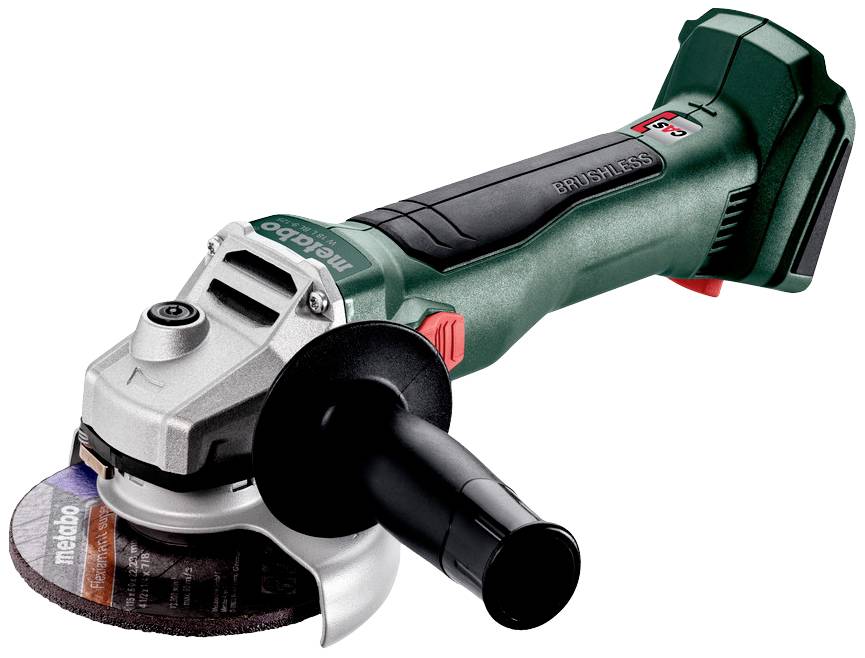 Metabo W 18 L BL 9-115 602373850 Cordless angle grinder 115 mm brushless, w/o battery, w/o charger 18 V