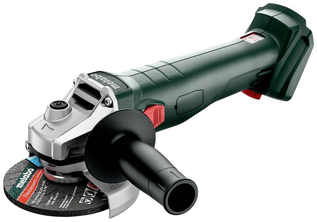 Metabo W 18 7-115 602370850 Cordless angle grinder 115 mm brushless, w/o battery, w/o charger 18 V