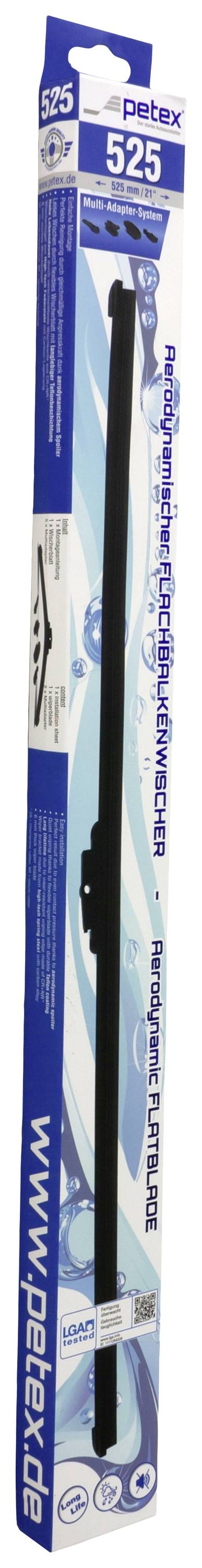 Petex Flat-type wiper 525 mm