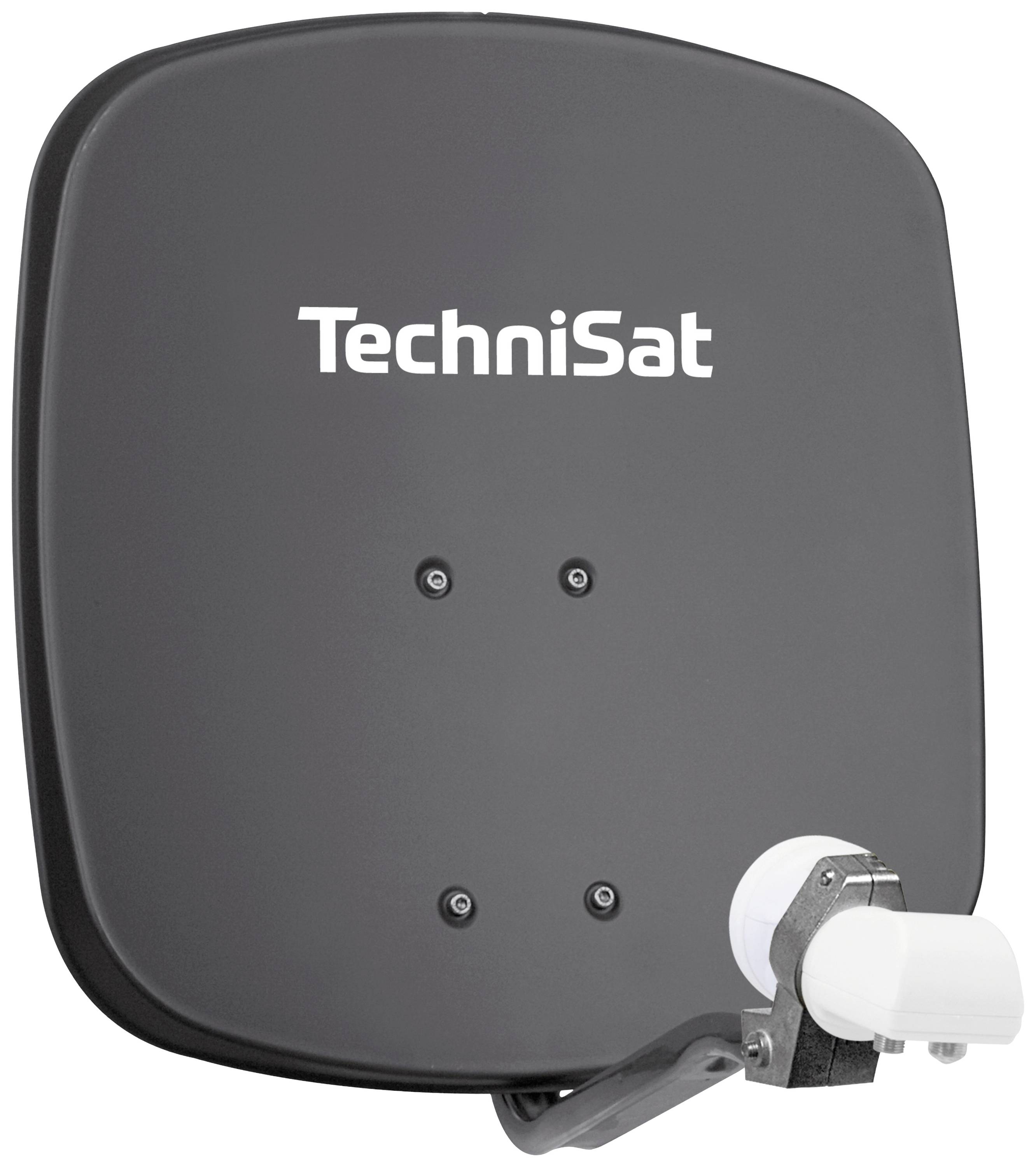 TechniSat Digidish 45 SAT antenna 480 mm Reflective material: Aluminium Slate grey