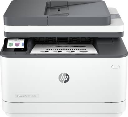 HP LaserJet Pro MFP 3102 fdn Multifunction printer Laser B/W  A4 Printer, scanner, copier, fax Duplex, LAN, USB, HP Instant Ink, ADF