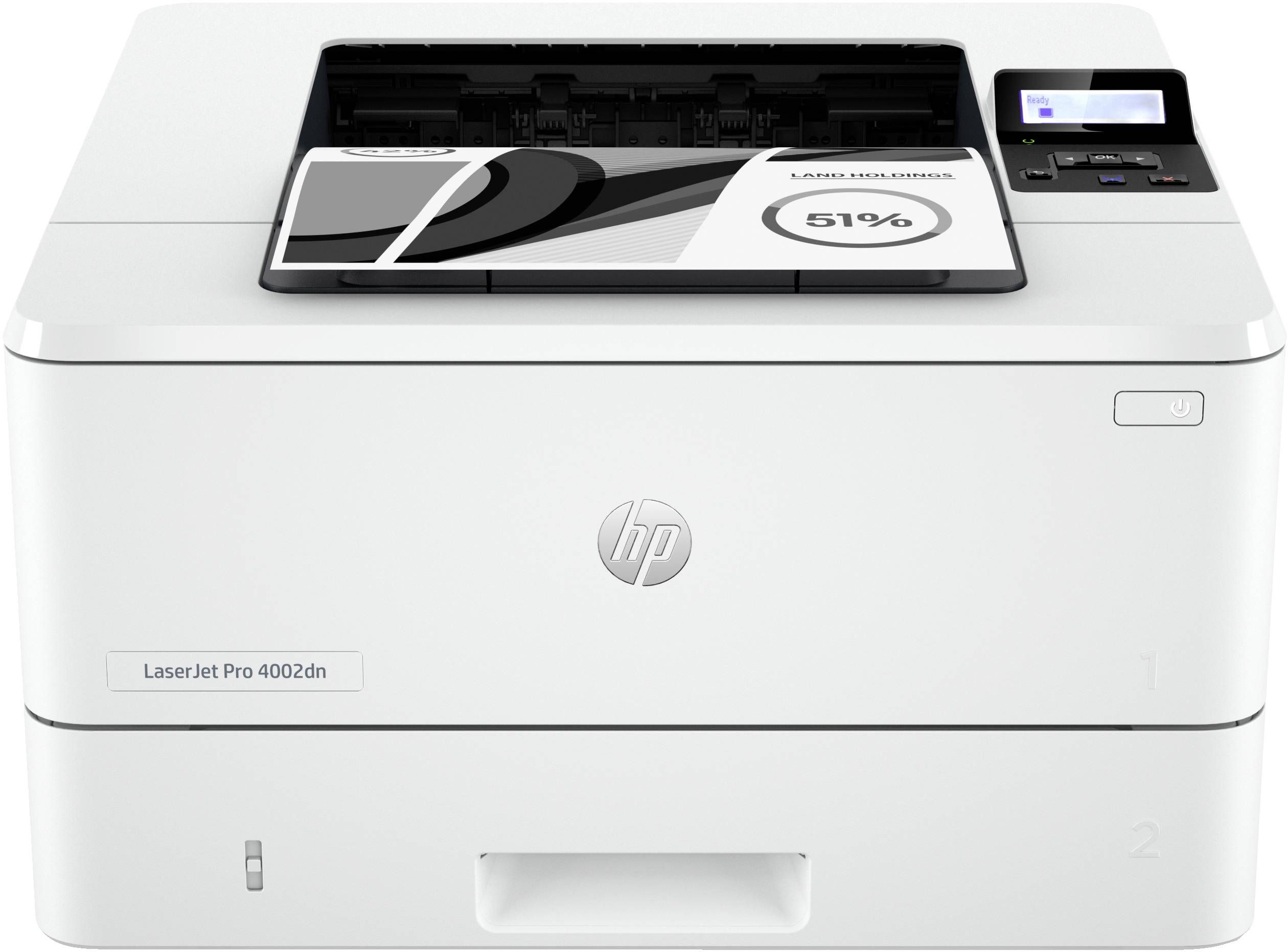 HP LaserJet Pro 4002 dn Inkjet printer Laser B/W A4 40 pages/min 1200 x 1200 dpi Duplex, LAN, USB
