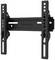 Black TV wall mount 'Neomounts' with adjustable vertical brackets and multiple mounting holes.