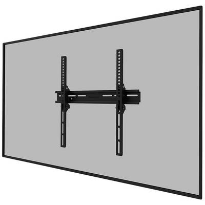 Wall mount for television, showing a robust, black metal construction suitable for securely attaching a large flat screen to the wall.