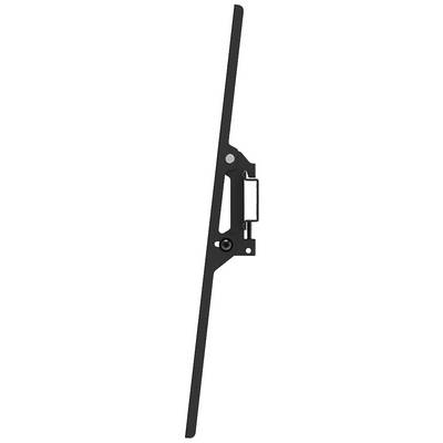Side view of a black, slender, single-armed steering damper.