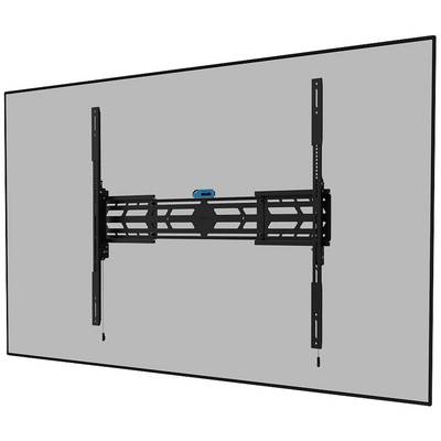 Flat-screen television wall mount with extendable arms attached to a wall; suitable for medium to large televisions.