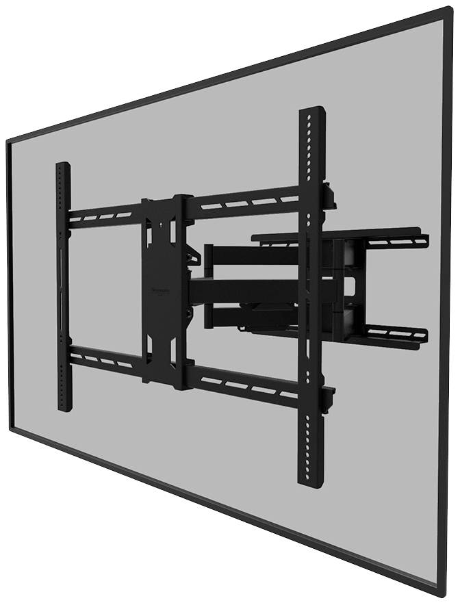Neomounts WL40S-950BL18 1x Monitor wall mount 139,7 cm (55) - 279,4 cm (110) Black Tiltable, Swivelling, Swivelling