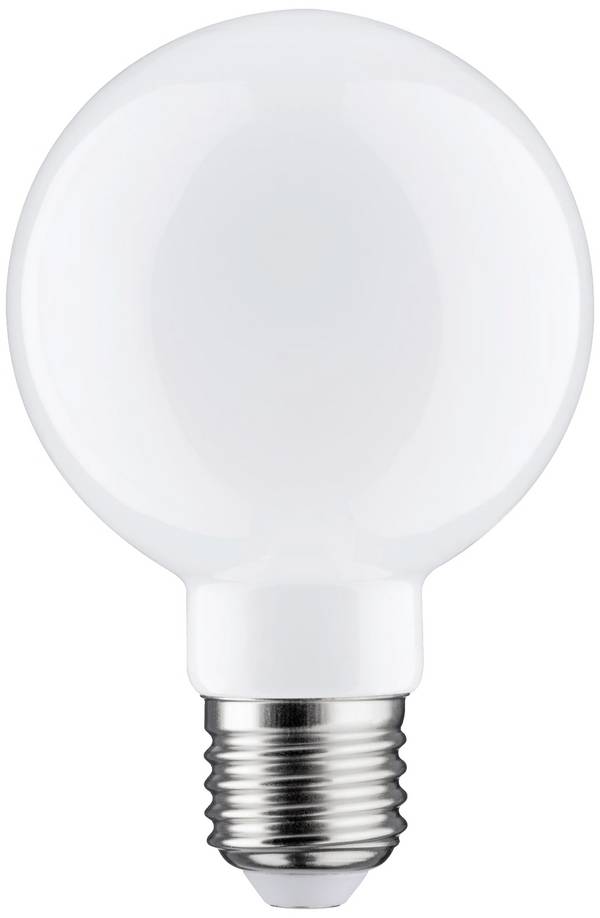 Paulmann 28701 LED (monochrome) EEC F (A - G) E-27 Globe shape 7.5 W Warm white (Ø x H) 80 mm x 118 mm 1 pc(s)
