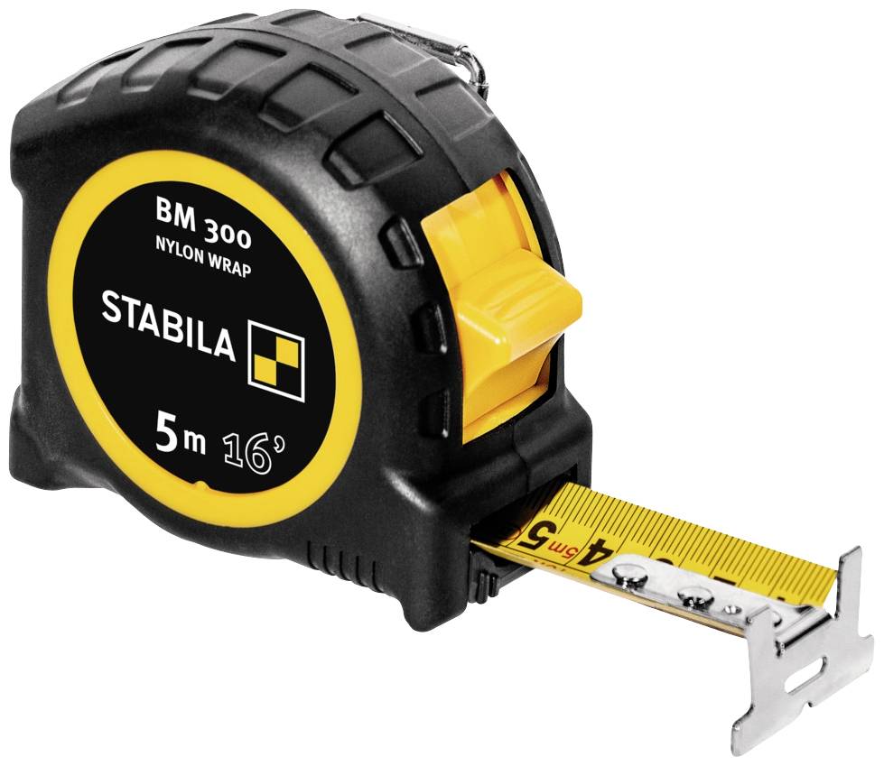 Stabila BM 300cm+inch 19576 Tape measure 5 m ABS-PC