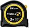 Black and yellow measuring tape 'Stabila' with the inscription 'BM 100', length 3 metres.