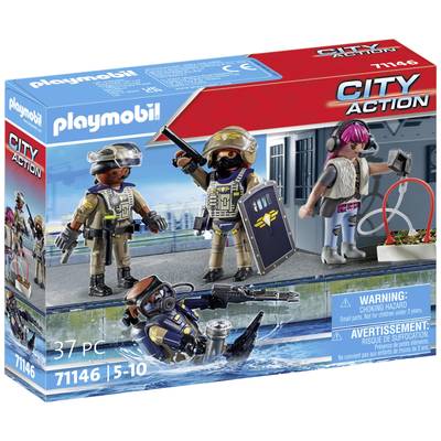 Image of Playmobil® City Action SWAT figure set 71146