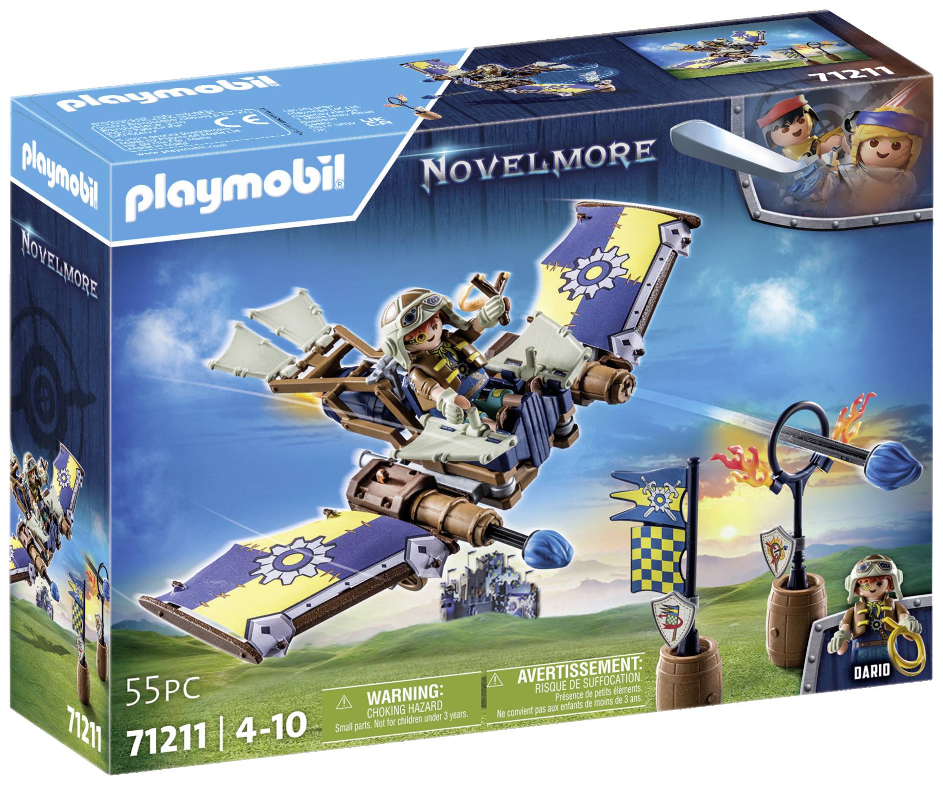 Image of Playmobil® Novelmore Novelmore - Darios flight glider 71211