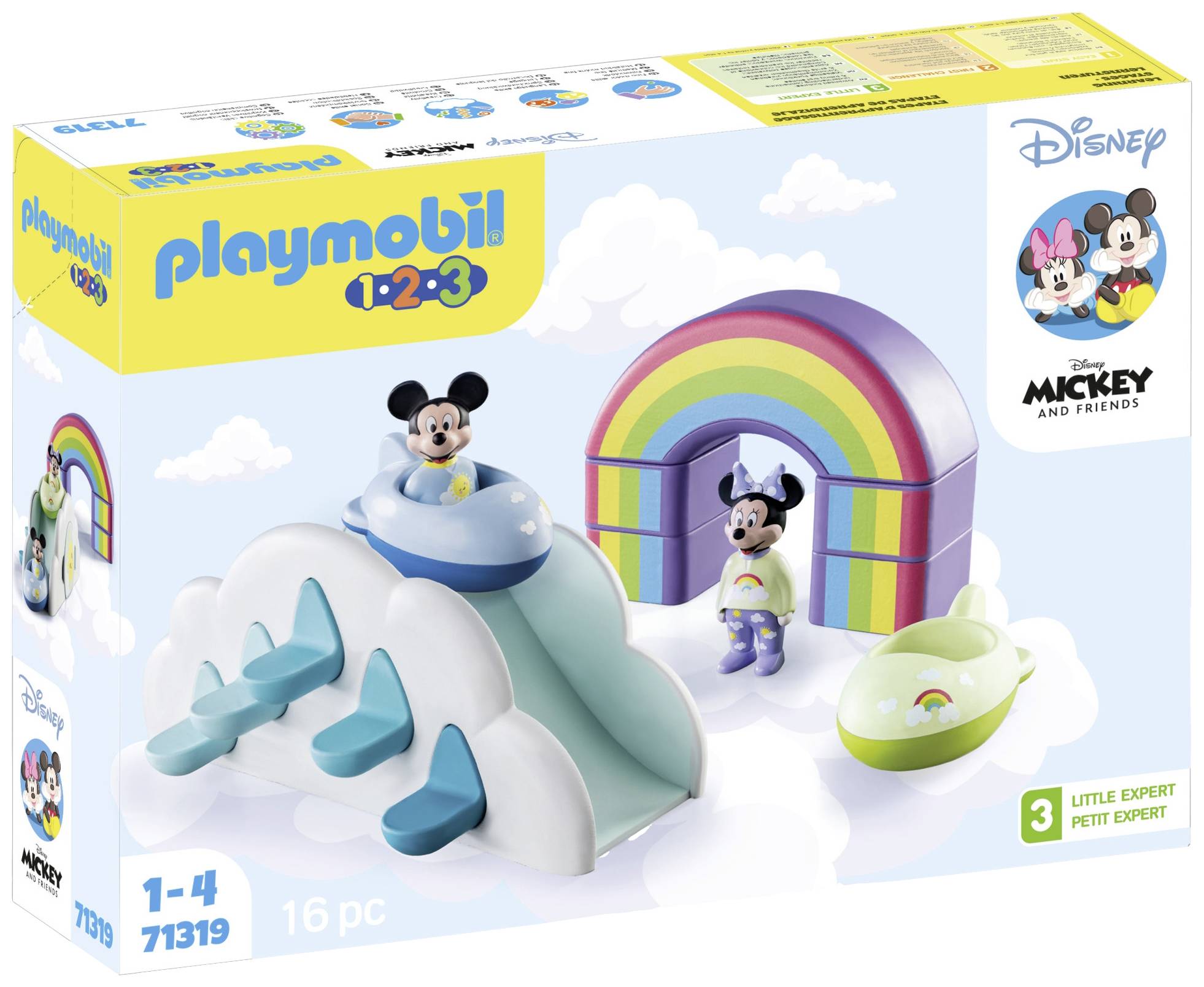 Image of Playmobil® 123 Disney: Mickys & Minnies House of Clouds 71319